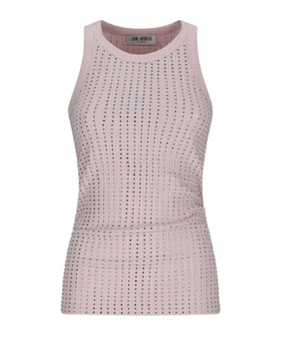 ATTICO RIBBED EMBELLISHED TANK TOP