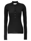 Attico Ribbed Sweater Sweaters And Cardigans In Black