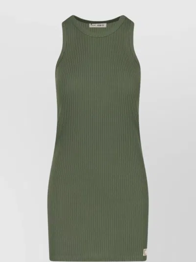 ATTICO RIBBED TEXTURE SLEEVELESS TOP