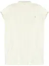 Attico Laurie Embroidered Logo T-shirt In White