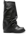 Attico Combat Robin Boots In Black