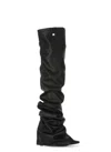 Attico Robin Over-the-knee Stiletto Heel Boot In Black