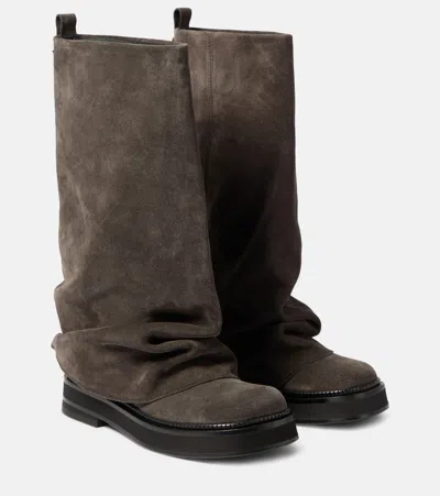 ATTICO ROBIN SUEDE COMBAT BOOTS