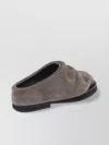 Attico Taupe Mini Robin Sabot Loafers
