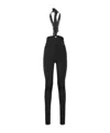 Attico Black Stretch Polyester Ruby Pant In Black