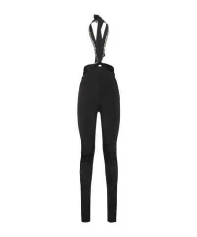 ATTICO RUBY JERSEY HALTERNECK SKINNY PANTS