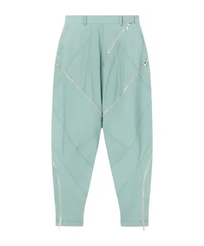 Attico Sage Green Long Pant
