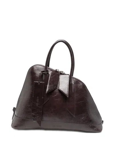 Attico Sant Ambroeus Tote Bag In Purple