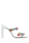Attico ''nanci'' Multicolor Mule In 021