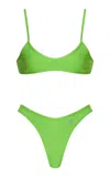 ATTICO SCOOPED BIKINI SET