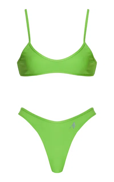 Attico Bikini In Green