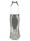 Attico Sequin Dress Dresses In Multi