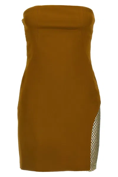 ATTICO SEQUIN INSERT DRESS