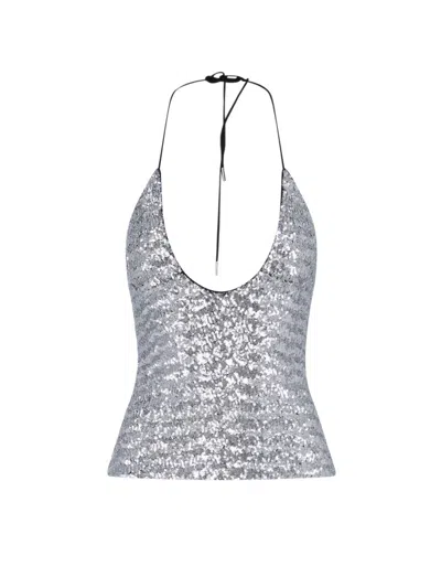 ATTICO SEQUIN TOP