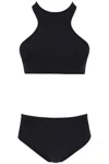 Attico "bikini Set With Mesh Inserts"
