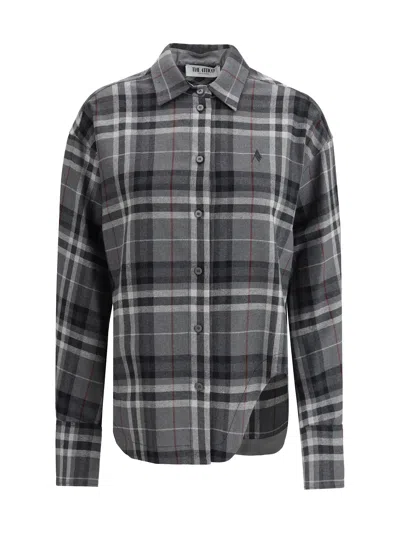 Attico Shirt In Grey