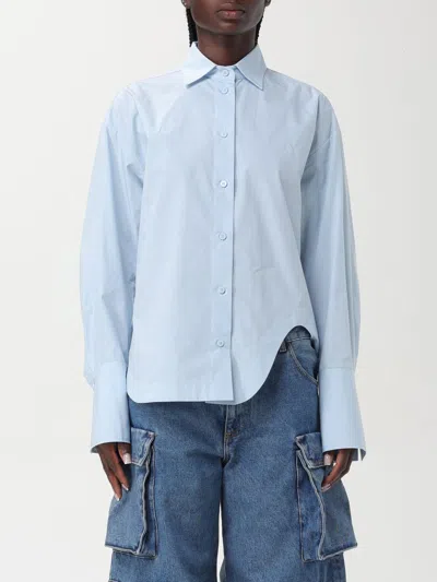 Attico Shirt The  Woman Color Blue