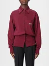 Attico Shirt The  Woman Color Burgundy In Red