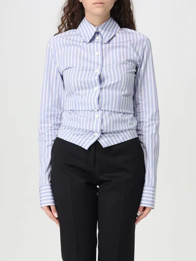 ATTICO SHIRT THE ATTICO WOMAN COLOR SKY BLUE,G48482016
