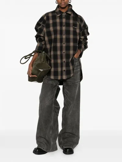 Attico Shirt Woman The  In Brown