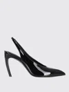 Attico Slingback Viper Pumps In Black