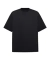 Attico Short-sleeved T-shirt In Black