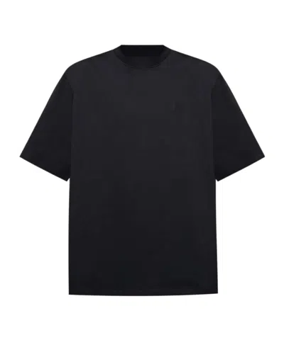 Attico Short-sleeved T-shirt In Black