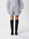 Attico Shorts The  Woman Color Multicolor In Gray