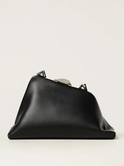 Attico Day Off Shoulder Bag In Black