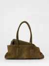 Attico Shoulder Bag The  Woman Color Kaki In Brown
