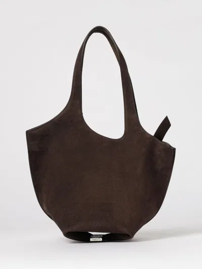 Attico Shoulder Bag Woman The  In Brown
