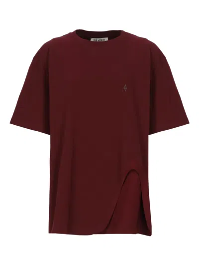 ATTICO SIDE-SPLIT T-SHIRT
