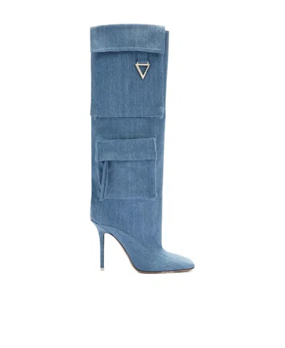 Attico Boots In Blue