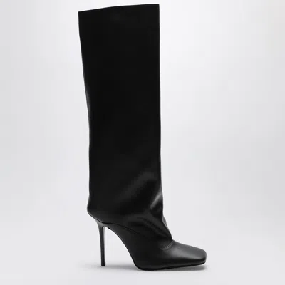 ATTICO THE ATTICO SIENNA BLACK LEATHER HIGH BOOT