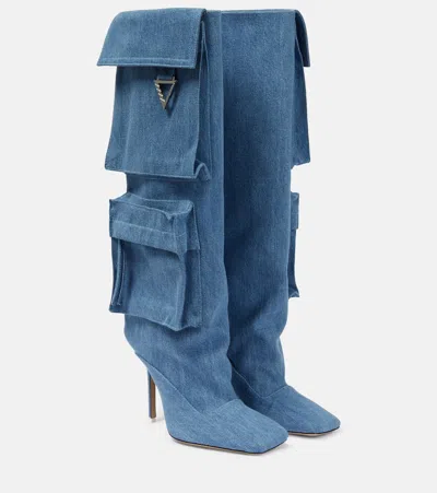 Attico Boots In Blue