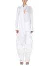 Attico Women's Bonnie Shirt In White