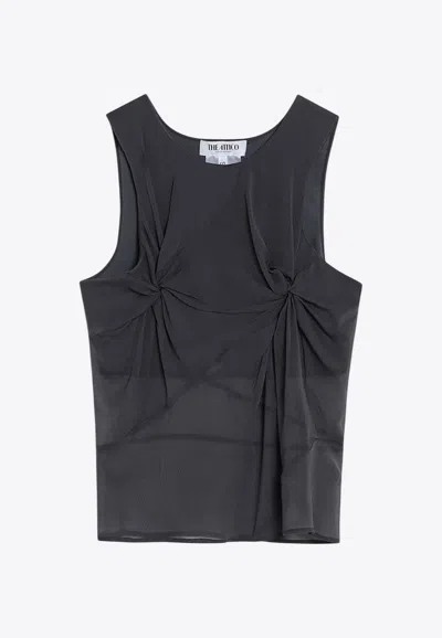ATTICO SILK TANK TOP