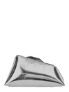 Attico 8.30 Pm Oversized Clutch In Silver
