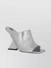 Attico Cheope 105mm Laminated Leather Mules
