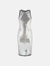 Attico The  Dresses In Silver