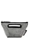 Attico Tote Bag ''via Dei Giardini 15'' Black In Silver