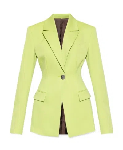ATTICO THE ATTICO SINGLE-BREAST TAILORED BLAZER