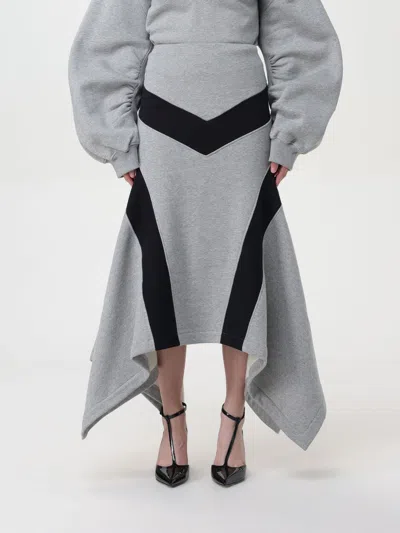 ATTICO SKIRT THE ATTICO WOMAN COLOR GREY,F77921020