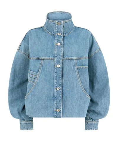 Attico Sky Blue Bomber