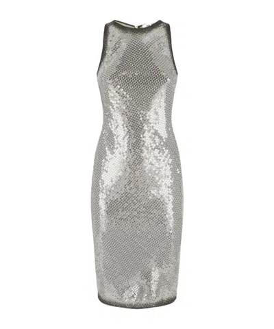 ATTICO THE ATTICO SEQUINNED MINI DRESS