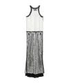 Attico Sleeveless Dress In Gray