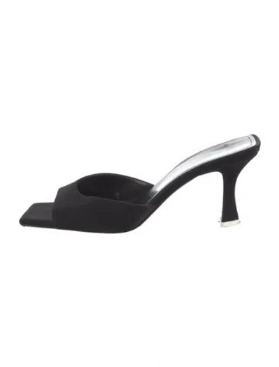 Pre-owned Attico Slides In Black