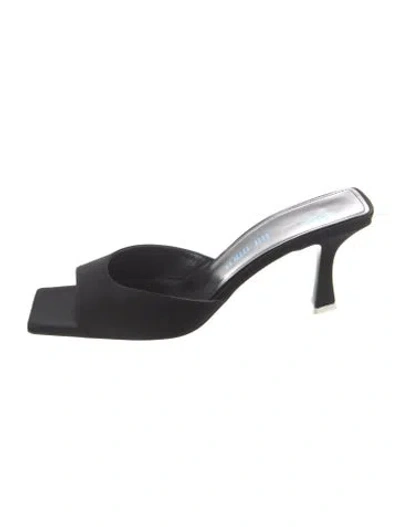 Pre-owned Attico Slides In Black
