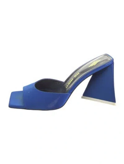 Pre-owned Attico Slides In Blue