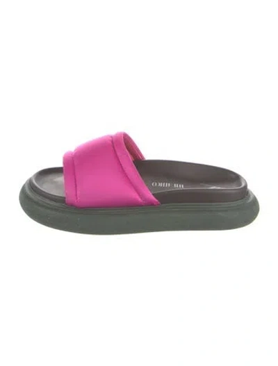 Pre-owned Attico Slides In Green